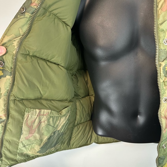 Vintage Penfield Down Puffer Jacket Camo Full Zip Size Small Womens - Picture 7 of 12